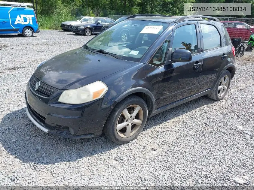 2008 Suzuki Sx4 Convenience/Touring VIN: JS2YB413485108834 Lot: 42752619