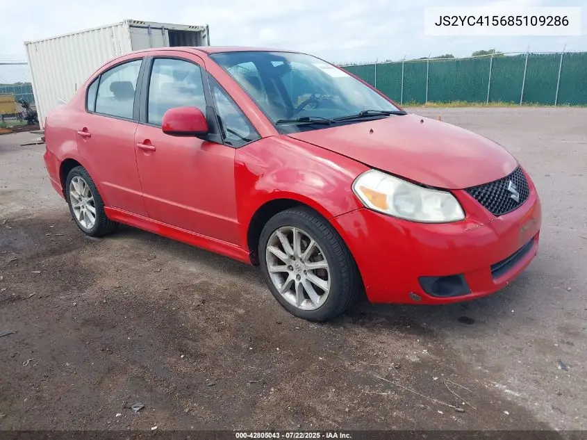 2008 Suzuki Sx4 Sport Convenience/Sport Road Trip Edition Touring 2 VIN: JS2YC415685109286 Lot: 42805043