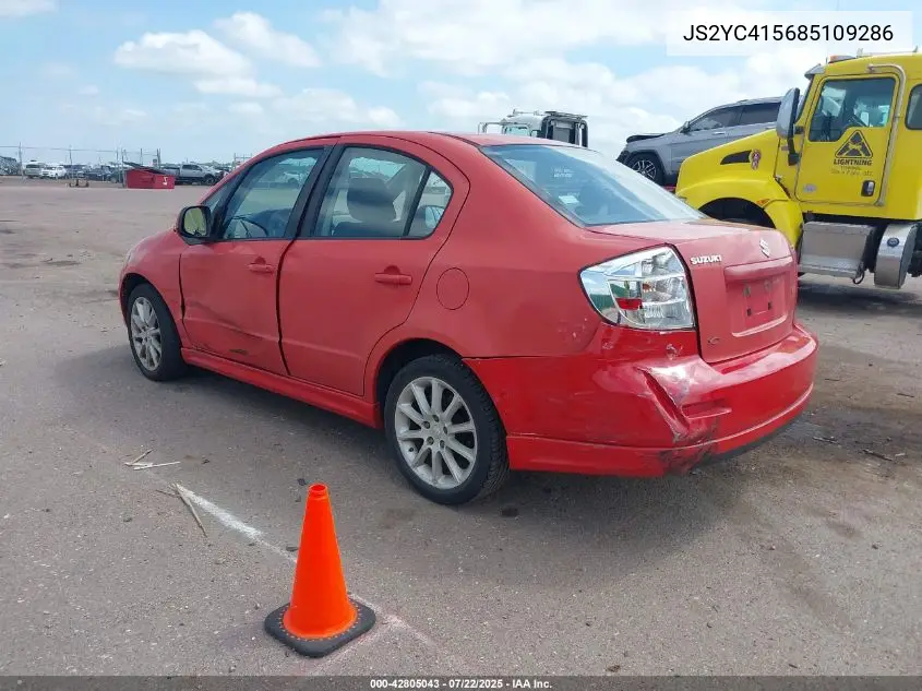 2008 Suzuki Sx4 Sport Convenience/Sport Road Trip Edition Touring 2 VIN: JS2YC415685109286 Lot: 42805043
