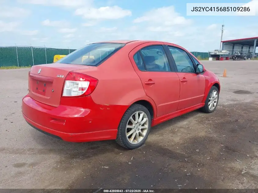 2008 Suzuki Sx4 Sport Convenience/Sport Road Trip Edition Touring 2 VIN: JS2YC415685109286 Lot: 42805043
