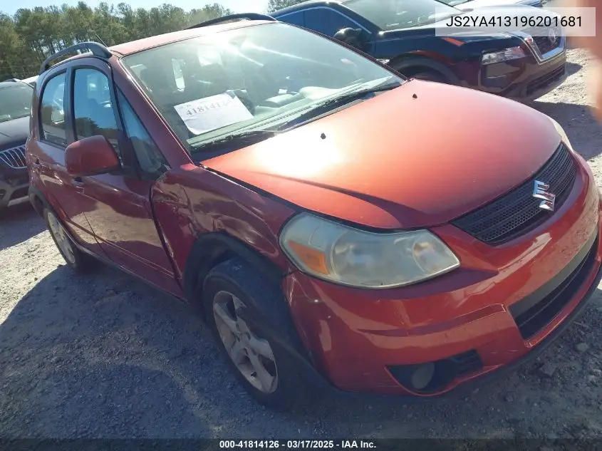 2009 Suzuki Sx4 Technology VIN: JS2YA413196201681 Lot: 41814126