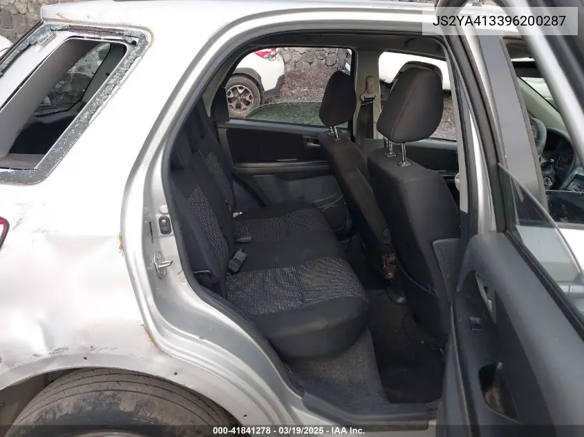 2009 Suzuki Sx4 Technology VIN: JS2YA413396200287 Lot: 41841278