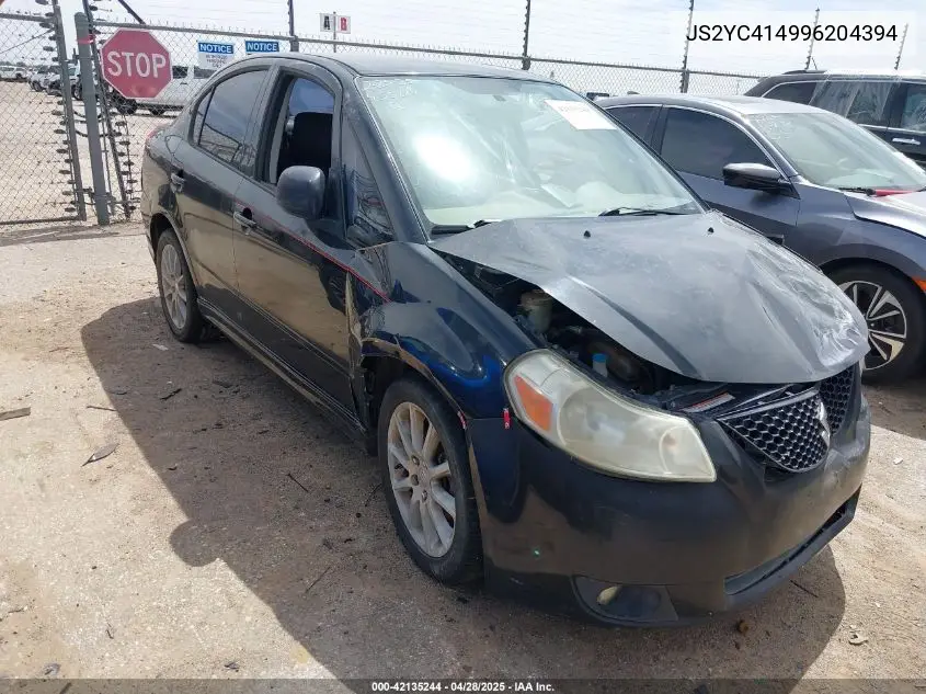 2009 Suzuki Sx4 Sport/Sport Technology VIN: JS2YC414996204394 Lot: 42135244