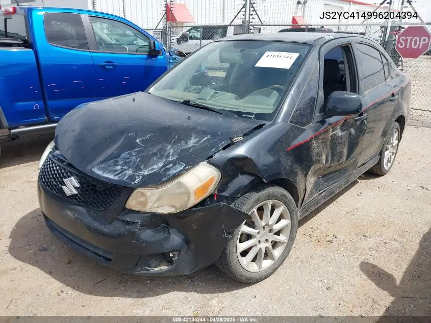 2009 Suzuki Sx4 Sport/Sport Technology VIN: JS2YC414996204394 Lot: 42135244