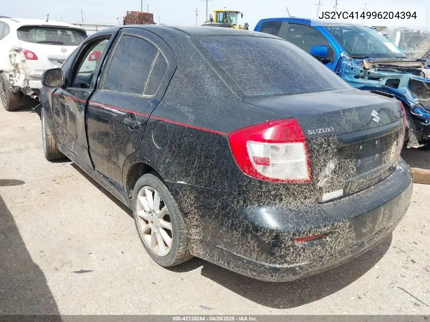 2009 Suzuki Sx4 Sport/Sport Technology VIN: JS2YC414996204394 Lot: 42135244