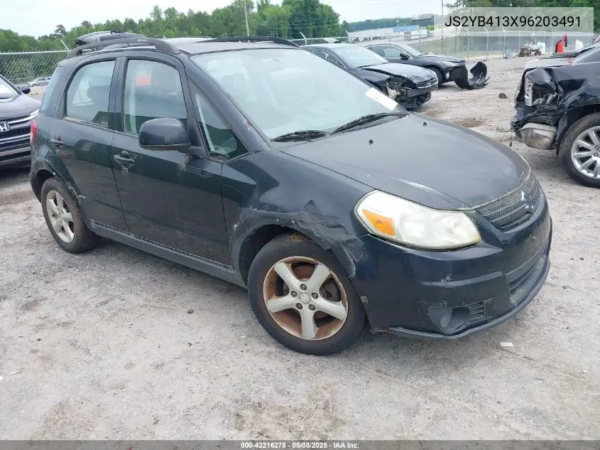 2009 Suzuki Sx4 Technology VIN: JS2YB413X96203491 Lot: 42216278