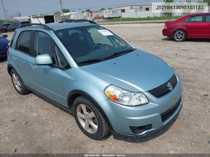 2009 Suzuki Sx4 Technology VIN: JS2YB413095103132 Lot: 42381861