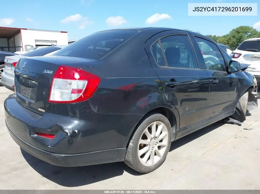 2009 Suzuki Sx4 Sport Touring VIN: JS2YC417296201699 Lot: 42515126