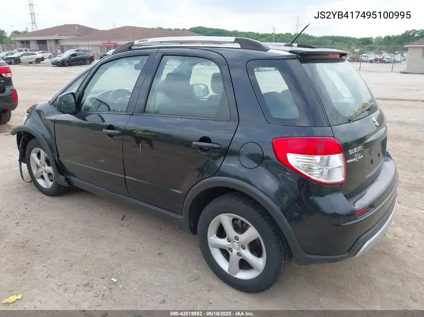 2009 Suzuki Sx4 Touring VIN: JS2YB417495100995 Lot: 42519952