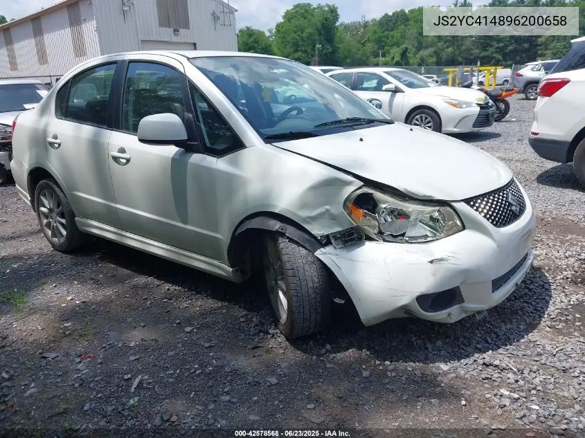 2009 Suzuki Sx4 Sport/Sport Technology VIN: JS2YC414896200658 Lot: 42578568