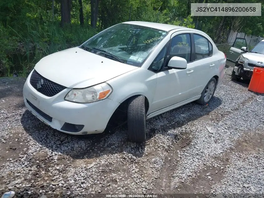 2009 Suzuki Sx4 Sport/Sport Technology VIN: JS2YC414896200658 Lot: 42578568