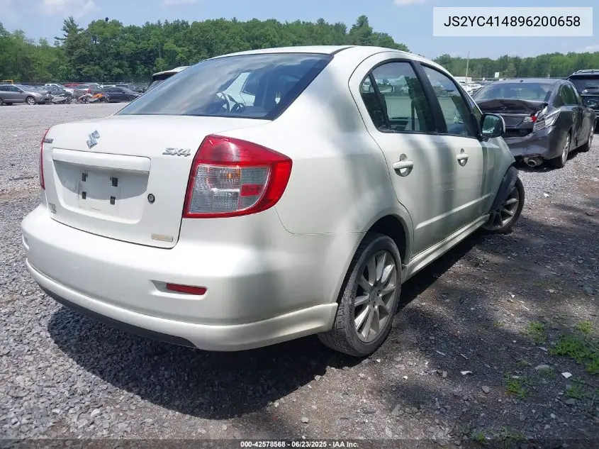 2009 Suzuki Sx4 Sport/Sport Technology VIN: JS2YC414896200658 Lot: 42578568