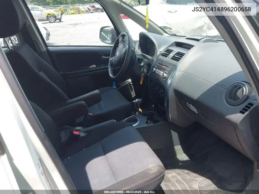 2009 Suzuki Sx4 Sport/Sport Technology VIN: JS2YC414896200658 Lot: 42578568