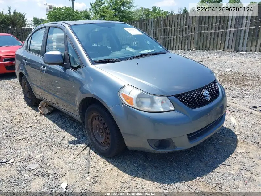 2009 Suzuki Sx4 Le/Le Popular VIN: JS2YC412696200124 Lot: 42610404