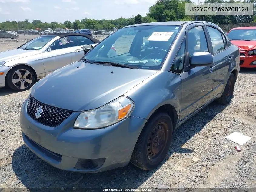 2009 Suzuki Sx4 Le/Le Popular VIN: JS2YC412696200124 Lot: 42610404