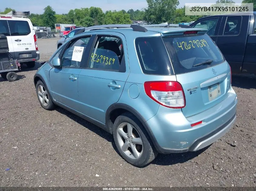 2009 Suzuki Sx4 Touring VIN: JS2YB417X95101245 Lot: 42629389