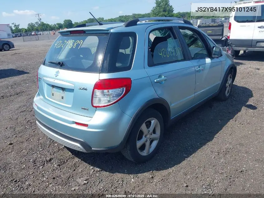 2009 Suzuki Sx4 Touring VIN: JS2YB417X95101245 Lot: 42629389