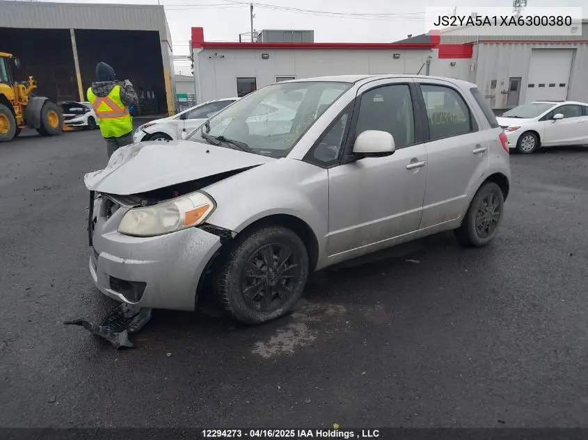 2010 Suzuki Sx4 VIN: JS2YA5A1XA6300380 Lot: 12294273
