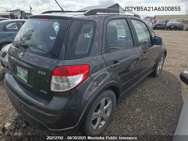 2010 Suzuki Sx4 Jx VIN: JS2YB5A21A6300855 Lot: 20212192