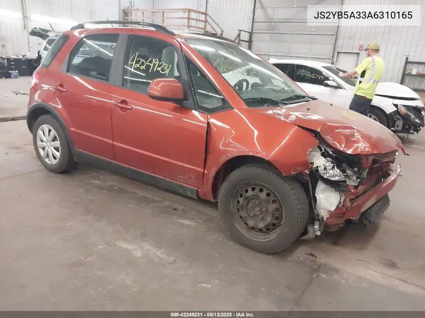 2010 Suzuki Sx4 Technology VIN: JS2YB5A33A6310165 Lot: 42249231