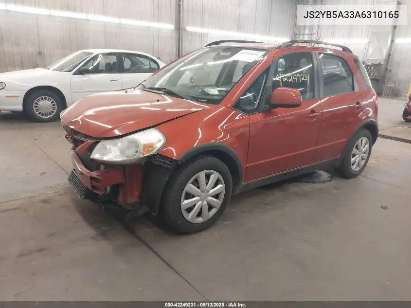 2010 Suzuki Sx4 Technology VIN: JS2YB5A33A6310165 Lot: 42249231