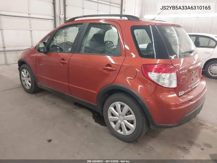 2010 Suzuki Sx4 Technology VIN: JS2YB5A33A6310165 Lot: 42249231