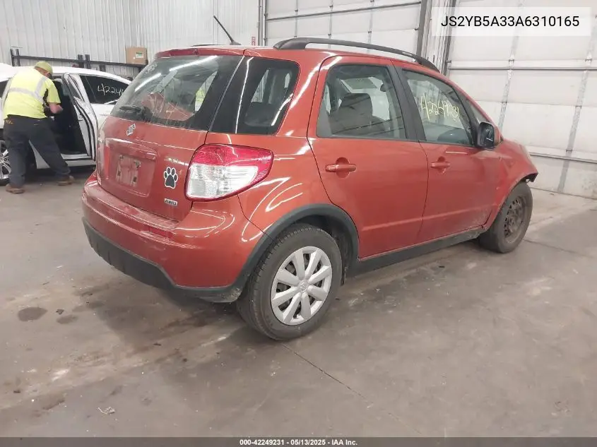 2010 Suzuki Sx4 Technology VIN: JS2YB5A33A6310165 Lot: 42249231