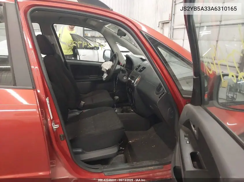 2010 Suzuki Sx4 Technology VIN: JS2YB5A33A6310165 Lot: 42249231