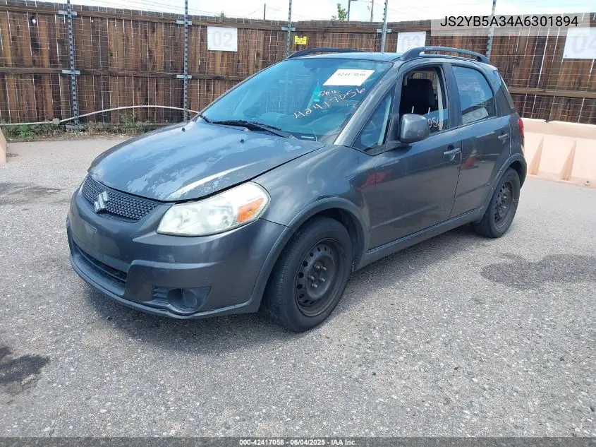 2010 Suzuki Sx4 Technology VIN: JS2YB5A34A6301894 Lot: 42417056