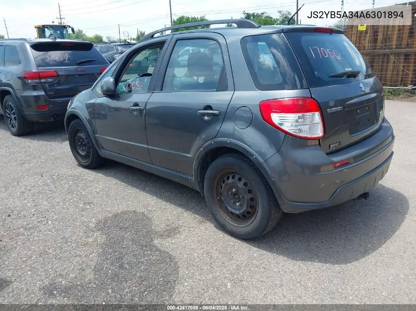 2010 Suzuki Sx4 Technology VIN: JS2YB5A34A6301894 Lot: 42417056