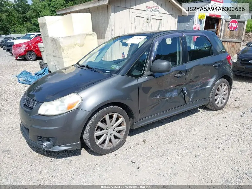 2010 Suzuki Sx4 VIN: JS2YA5A94A6300686 Lot: 42779584