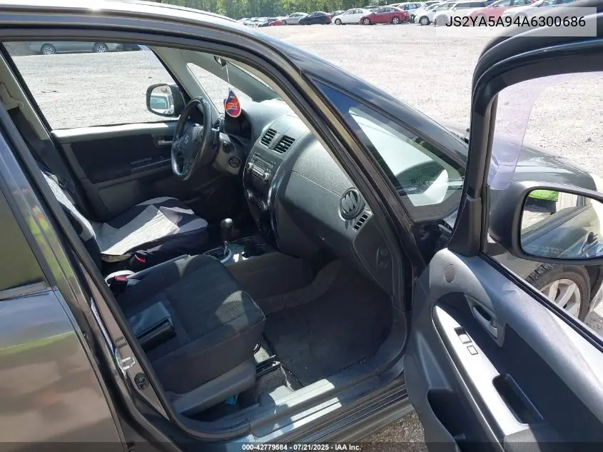 2010 Suzuki Sx4 VIN: JS2YA5A94A6300686 Lot: 42779584