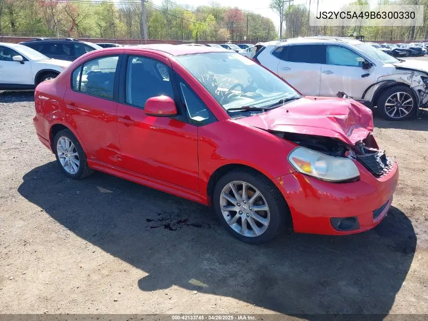 2011 Suzuki Sx4 Sport S/Sport Se VIN: JS2YC5A49B6300330 Lot: 42133745