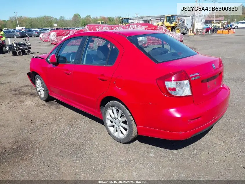 2011 Suzuki Sx4 Sport S/Sport Se VIN: JS2YC5A49B6300330 Lot: 42133745