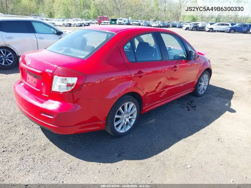 2011 Suzuki Sx4 Sport S/Sport Se VIN: JS2YC5A49B6300330 Lot: 42133745