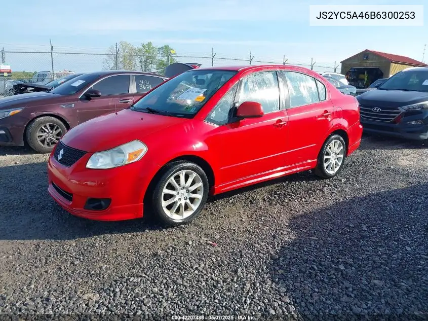 2011 Suzuki Sx4 Sport S/Sport Se VIN: JS2YC5A46B6300253 Lot: 42207486