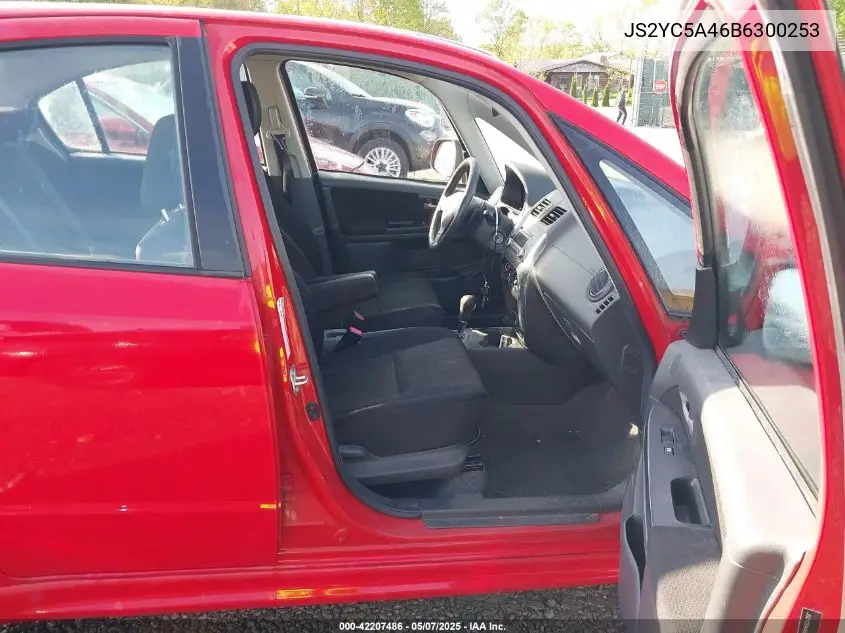 2011 Suzuki Sx4 Sport S/Sport Se VIN: JS2YC5A46B6300253 Lot: 42207486