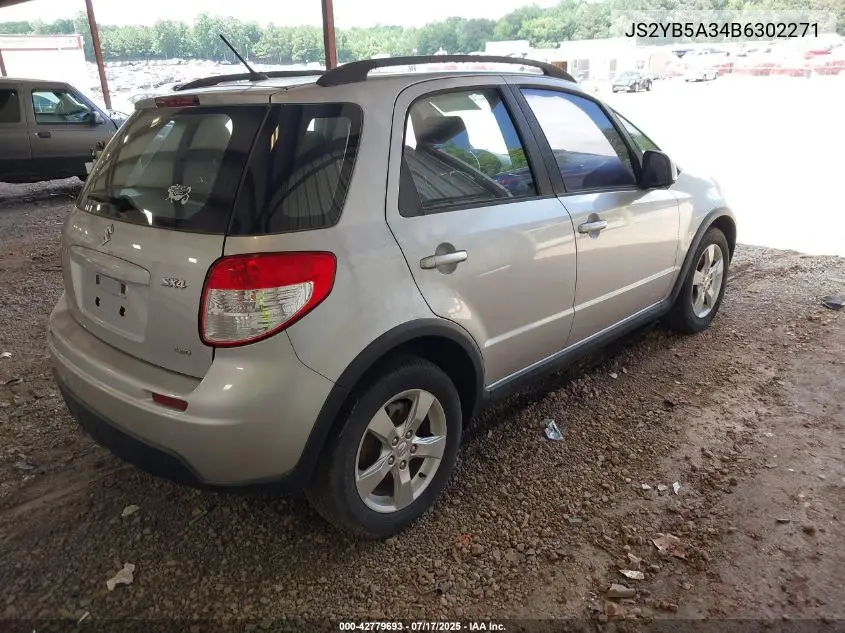 2011 Suzuki Sx4 Premium/Tech Valu Pkg (Nav) VIN: JS2YB5A34B6302271 Lot: 42779693