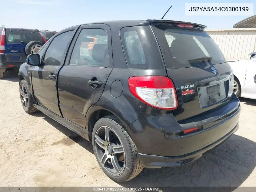 2012 Suzuki Sx4 Technology (Nav) VIN: JS2YA5A54C6300199 Lot: 41818229