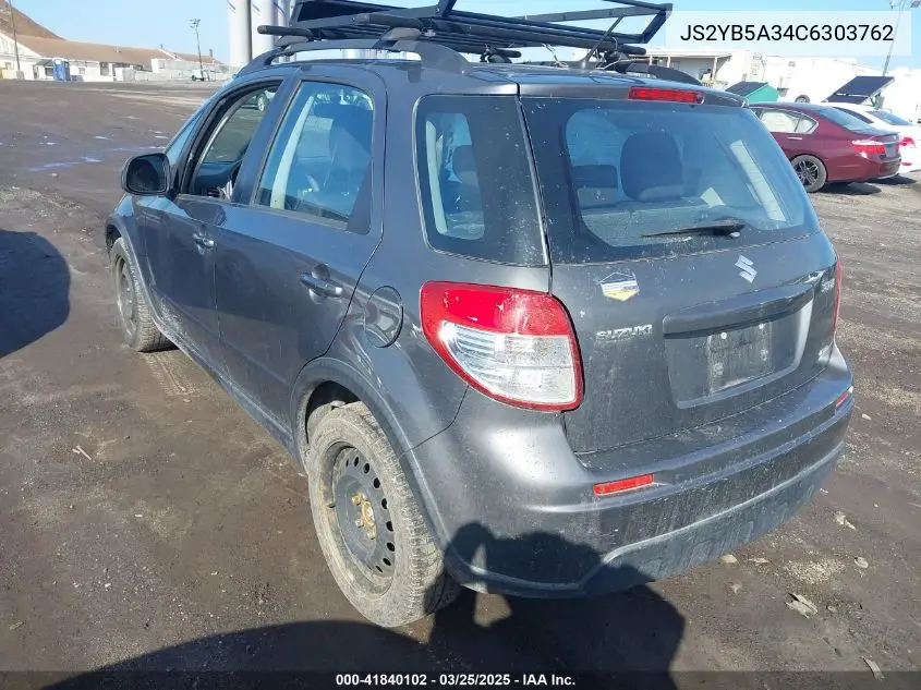 2012 Suzuki Sx4 Premium/Tech Valu Pkg (Nav) VIN: JS2YB5A34C6303762 Lot: 41840102