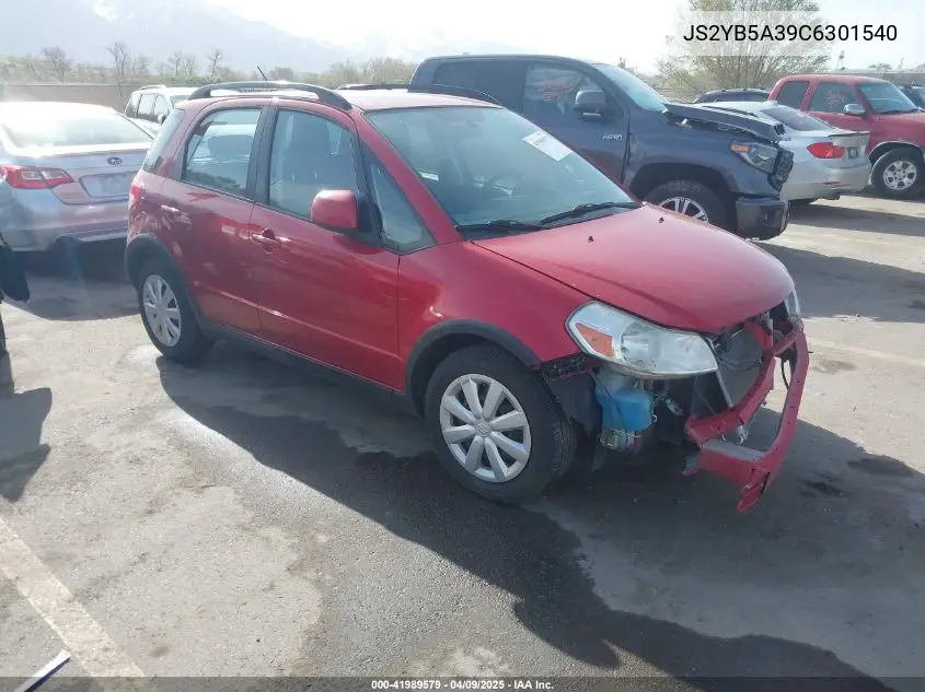 2012 Suzuki Sx4 Premium/Tech Valu Pkg (Nav) VIN: JS2YB5A39C6301540 Lot: 41989579