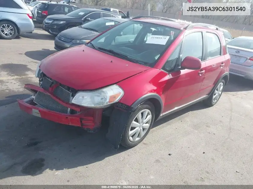 2012 Suzuki Sx4 Premium/Tech Valu Pkg (Nav) VIN: JS2YB5A39C6301540 Lot: 41989579