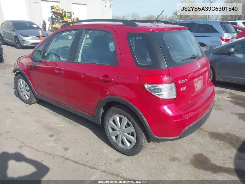 2012 Suzuki Sx4 Premium/Tech Valu Pkg (Nav) VIN: JS2YB5A39C6301540 Lot: 41989579