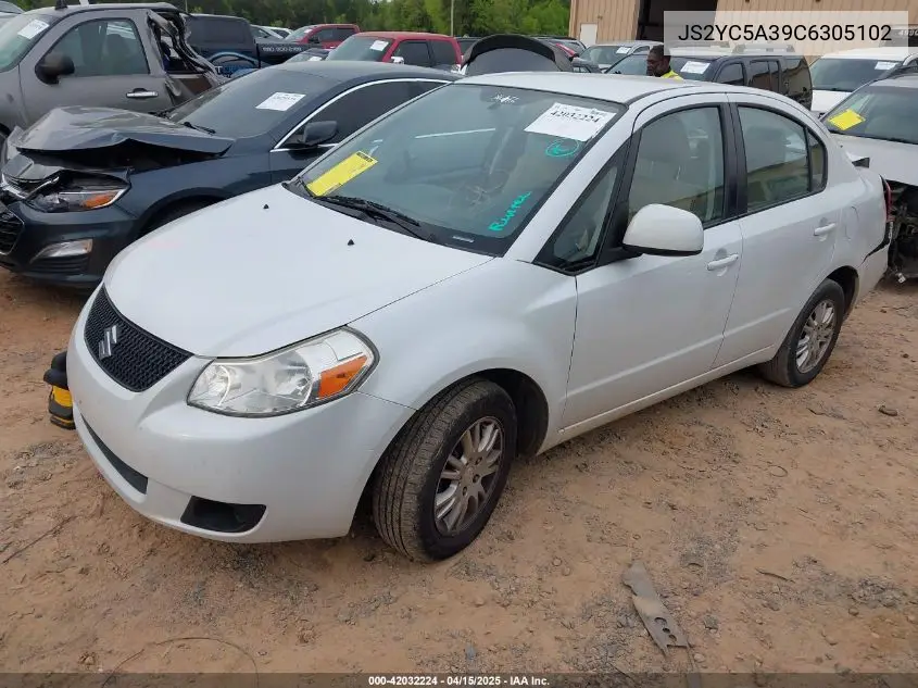 2012 Suzuki Sx4 Le/Le Popular VIN: JS2YC5A39C6305102 Lot: 42032224