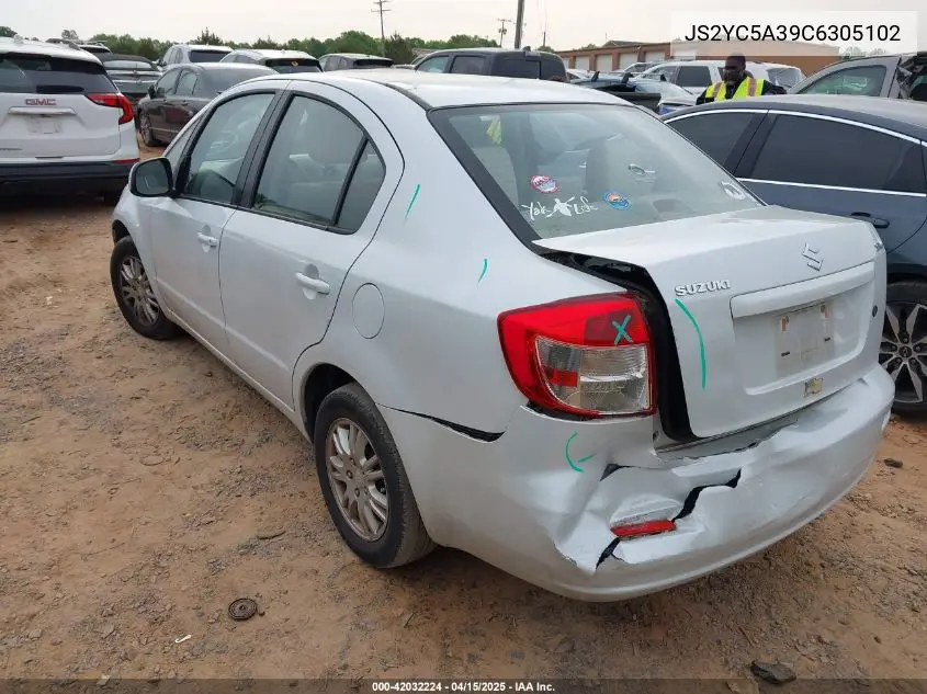 2012 Suzuki Sx4 Le/Le Popular VIN: JS2YC5A39C6305102 Lot: 42032224