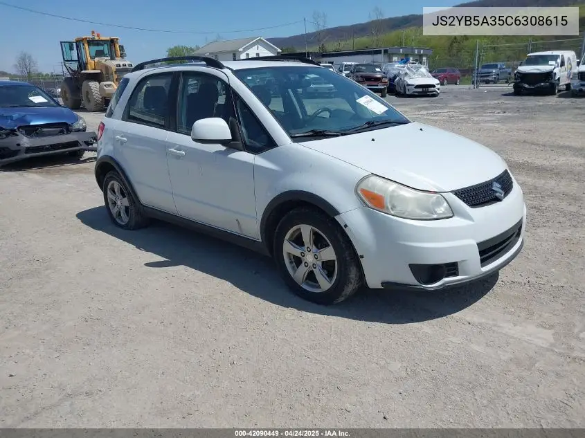2012 Suzuki Sx4 Premium/Tech Valu Pkg (Nav) VIN: JS2YB5A35C6308615 Lot: 42090449