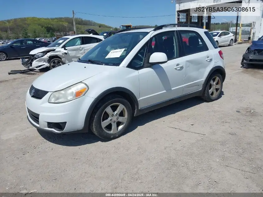2012 Suzuki Sx4 Premium/Tech Valu Pkg (Nav) VIN: JS2YB5A35C6308615 Lot: 42090449
