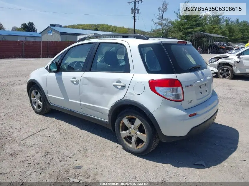 2012 Suzuki Sx4 Premium/Tech Valu Pkg (Nav) VIN: JS2YB5A35C6308615 Lot: 42090449