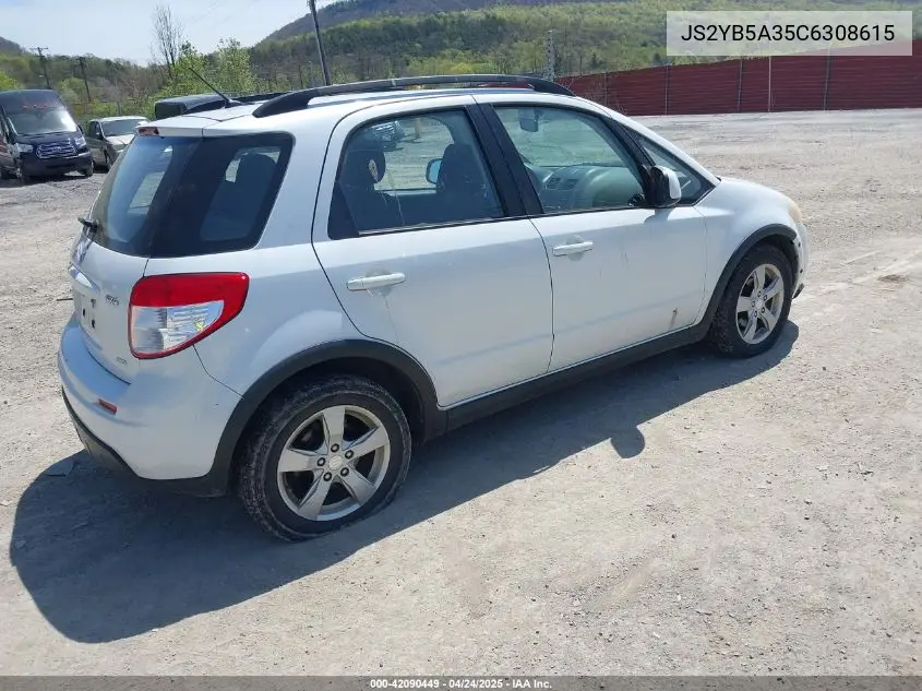 2012 Suzuki Sx4 Premium/Tech Valu Pkg (Nav) VIN: JS2YB5A35C6308615 Lot: 42090449