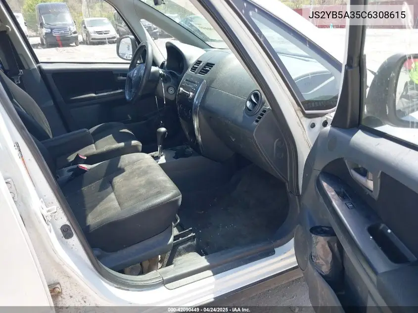 2012 Suzuki Sx4 Premium/Tech Valu Pkg (Nav) VIN: JS2YB5A35C6308615 Lot: 42090449